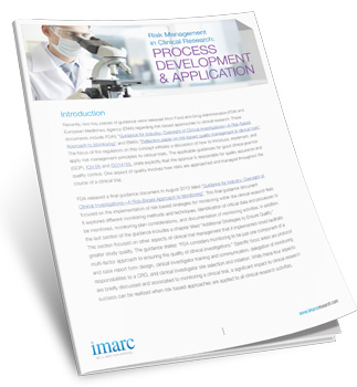 Risk Management in Clinical Research