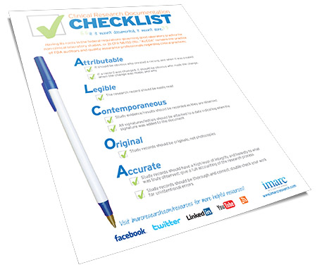ALCOA Checklist