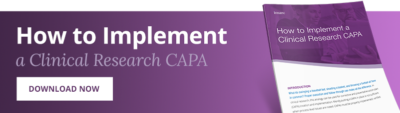 How to implement a clinical research CAPA