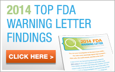 2014 Top FDA Warning Letter Findings | IMARC Research