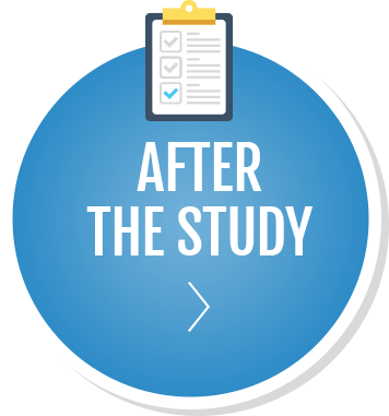after the study