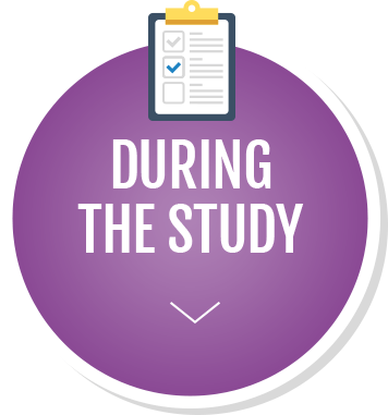 during the study