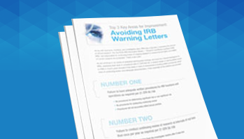 Avoiding IRB Warning Letters