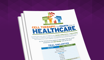 Cell Therapy - The Fourth Pillar of Healthcare
