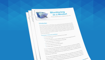 Monitoring as a Mindset
