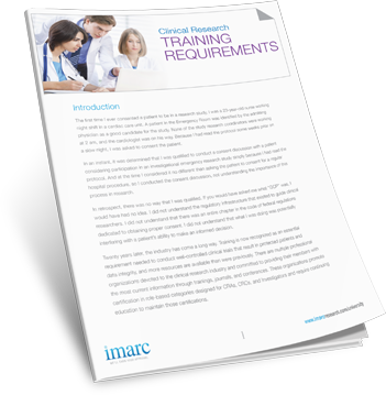 Clinical Research Training Requirements Clinical Research Training Requirements