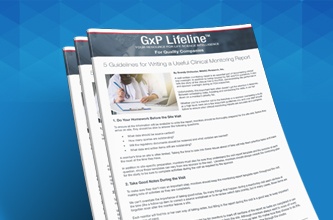 5 Guidelines for Writing a Useful Clinical Monitoring Report