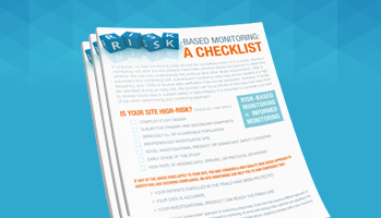 Risk-Based Monitoring: A Checklist