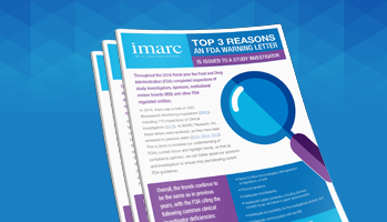Top 3 Reasons for FDA Warning Letters