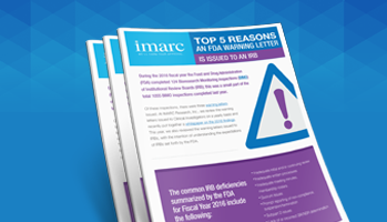 Top 5 Reasons an FDA Warning Letters is Issued to an IRB